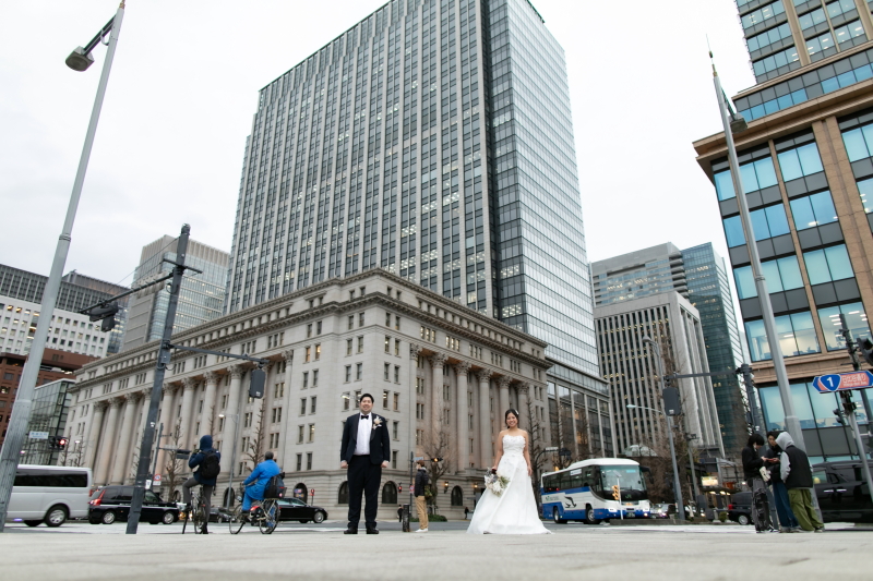 東京丸の内撮影スタート♪