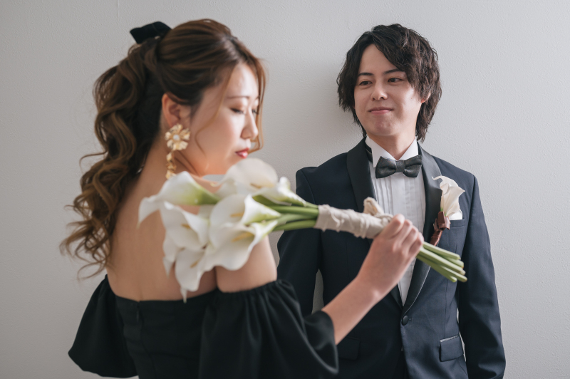 スタジオにて撮影スタート♪