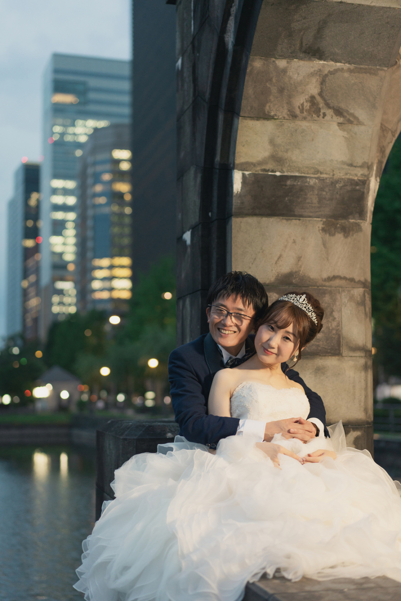 和田倉門での撮影へ☆彡