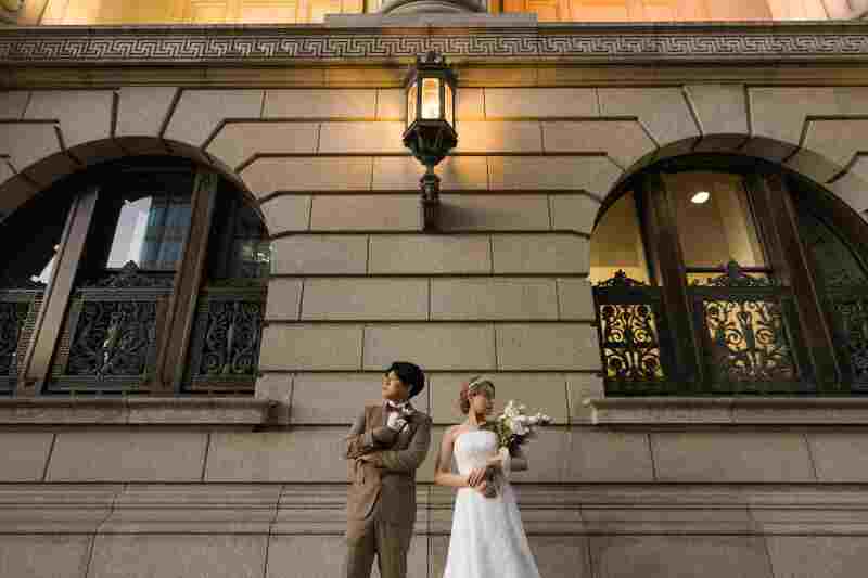 明治生命館にて！