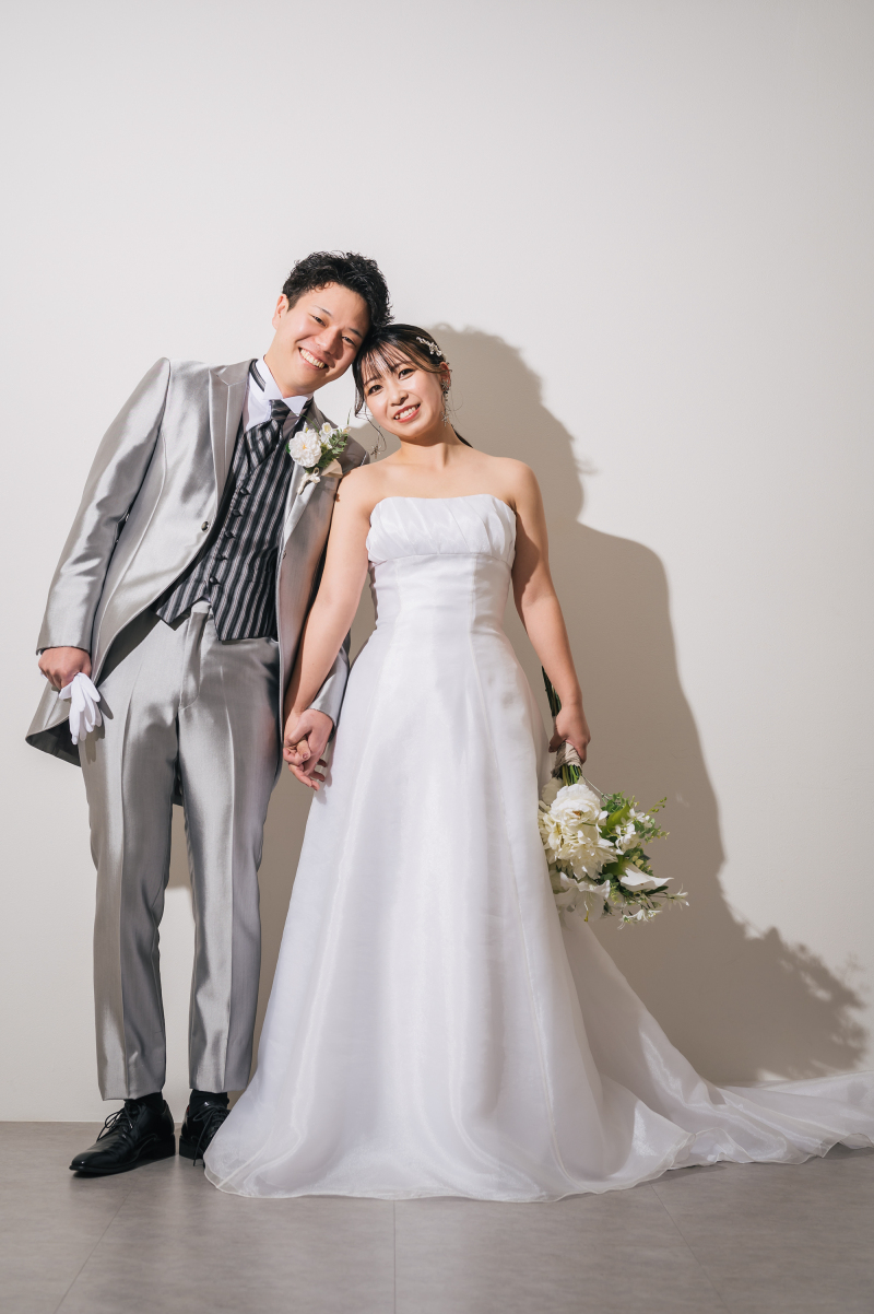 まずはスタジオ撮影から