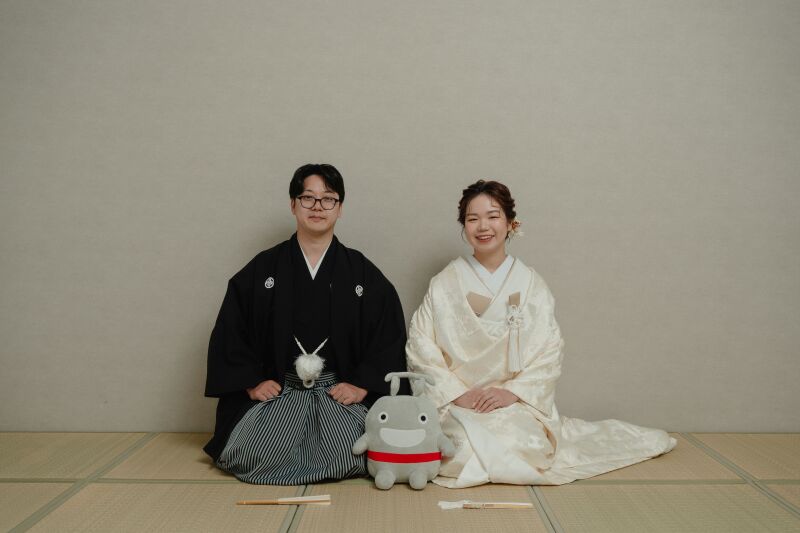 もちろん畳でのショットも