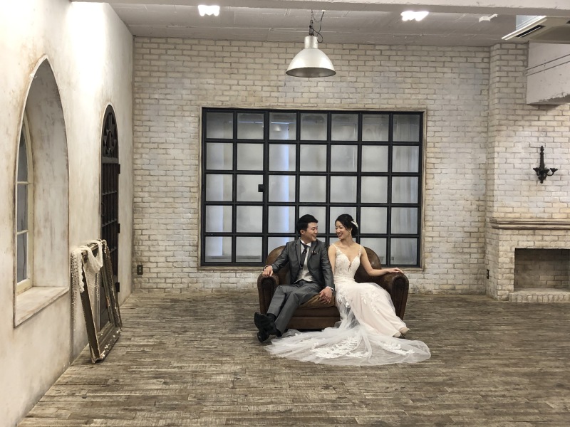 見つめ合うおふたり・・・