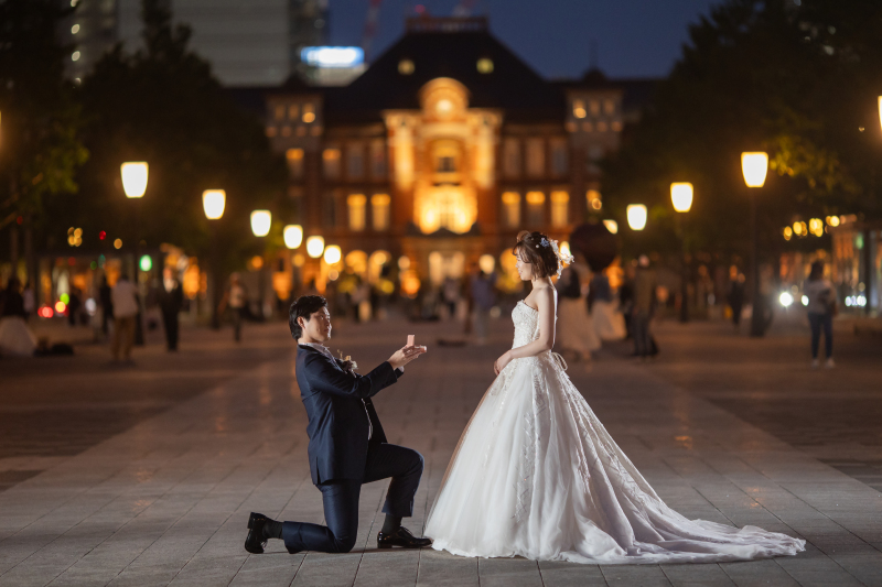 贅沢なプロポーズショット♡