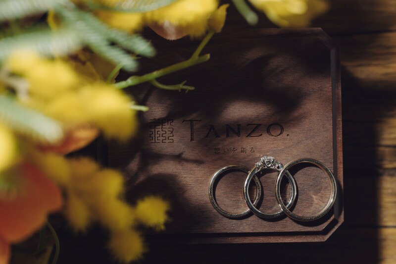 指輪の物撮りショット！