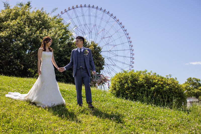 臨海エリアのシンボル、観覧車！