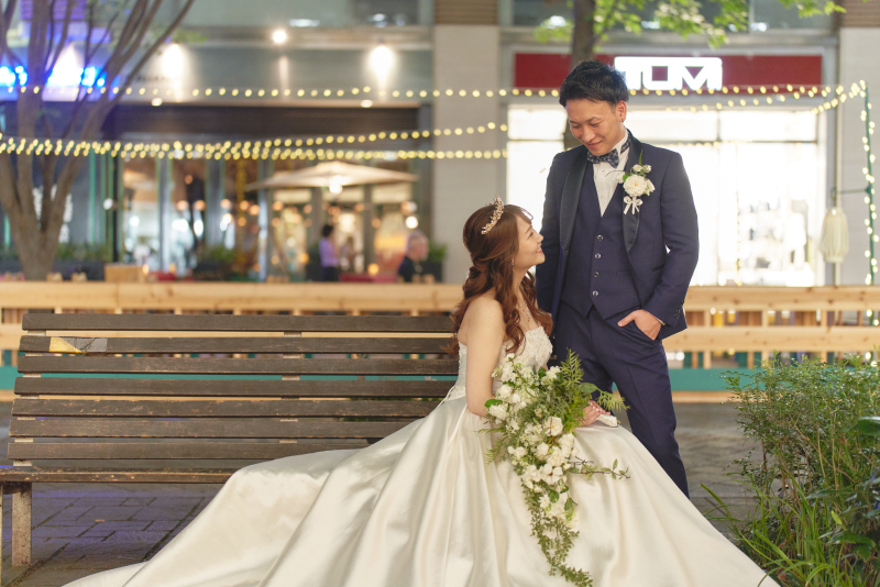 ベンチショット