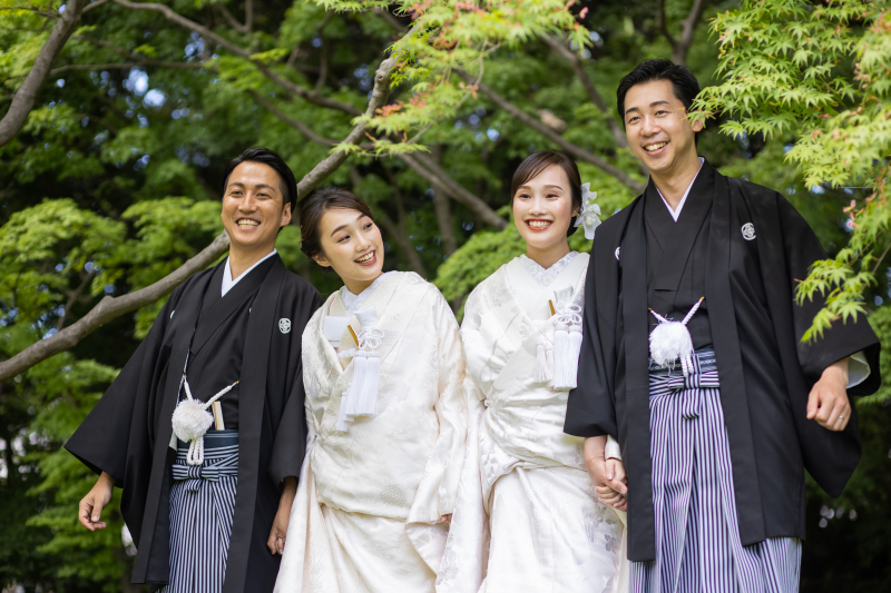 お二組で仲良く！