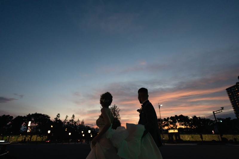 幻想的なサンセット