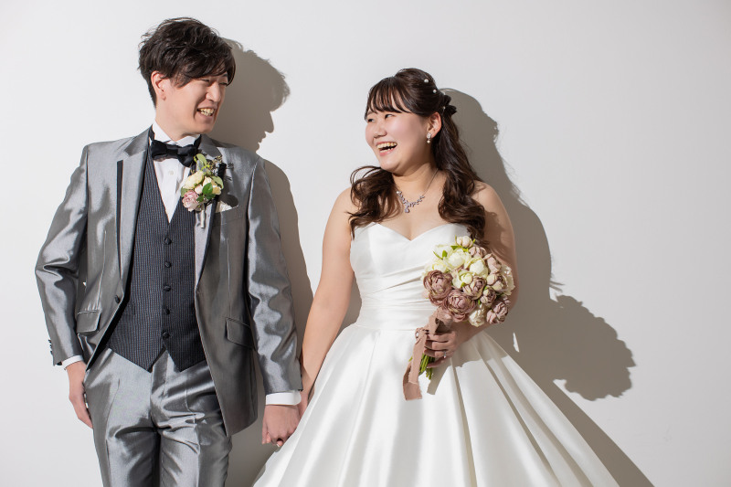 まずはスタジオ撮影♪