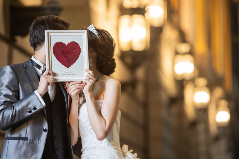 お持ち込み小道具を使って♪