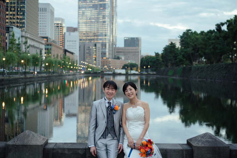 ロケーション撮影は和田倉門から