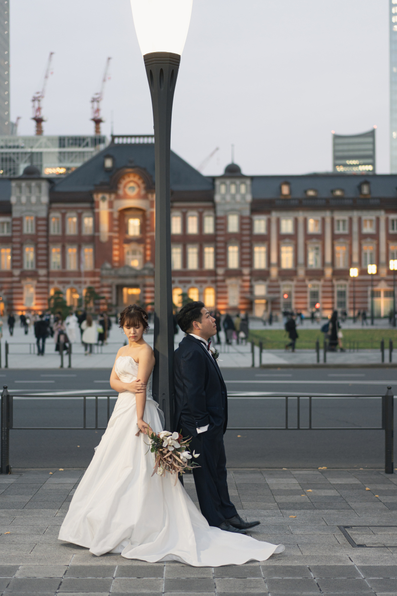 日が落ちてきた時間の撮影