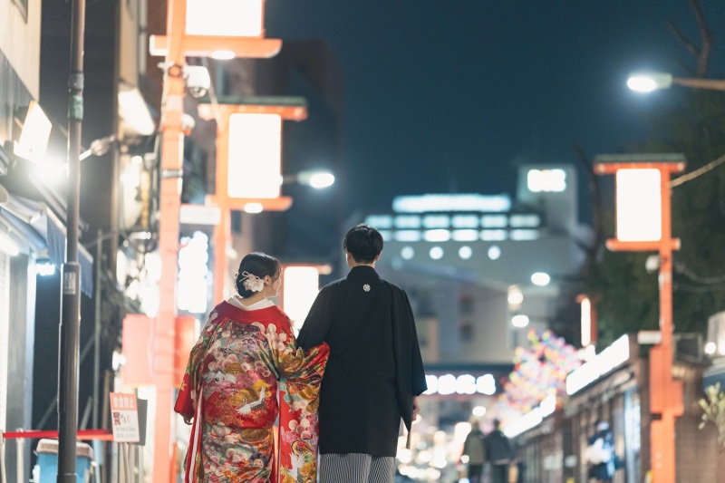 お二人寄り添って♡