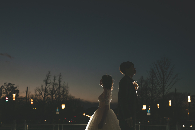 シルエットショット