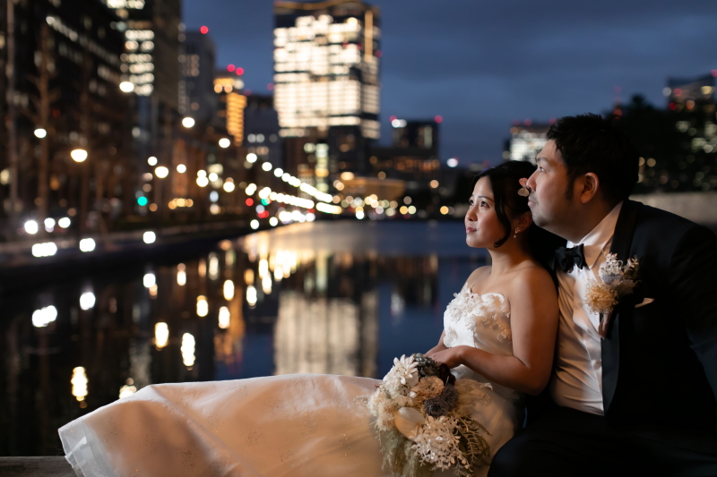 東京丸の内のナイト撮影♪