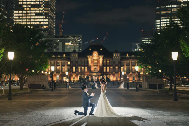 広めの画角で壮大に