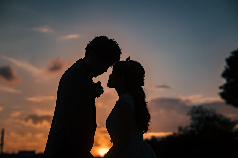 シルエットショット