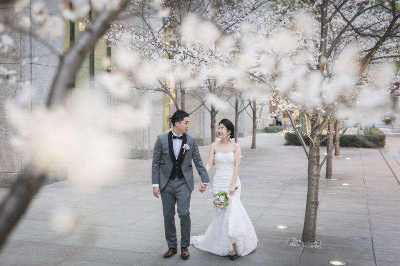 満開の桜とのショット！