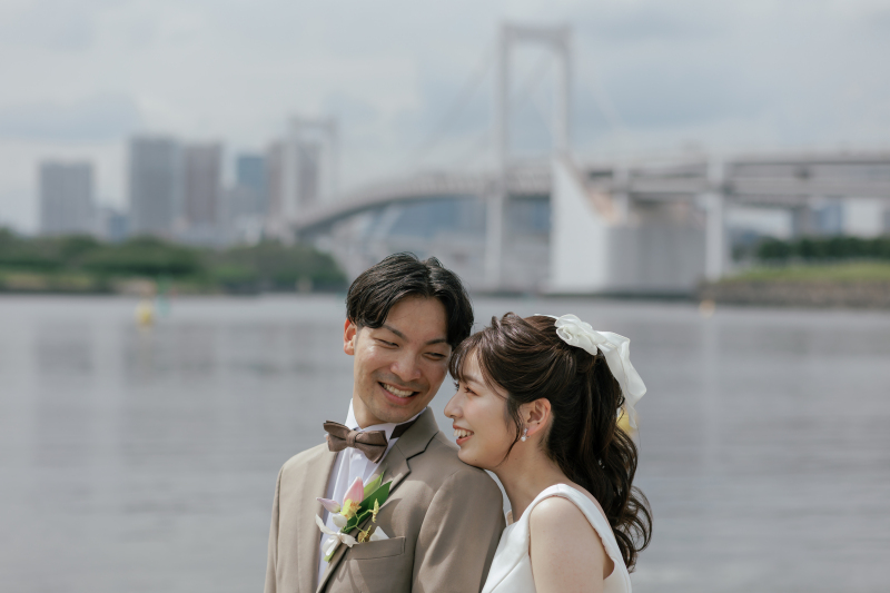 遊び心たくさん！海浜公園ロケーション撮影