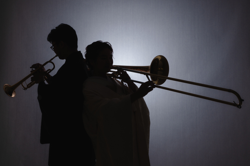 お持込みでおふたりらしく♪