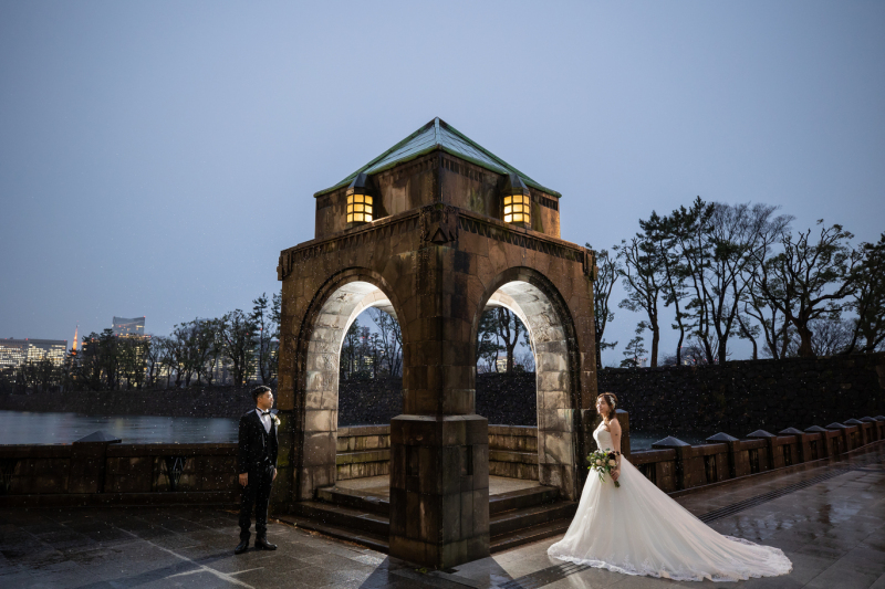 見つめ合うお二人