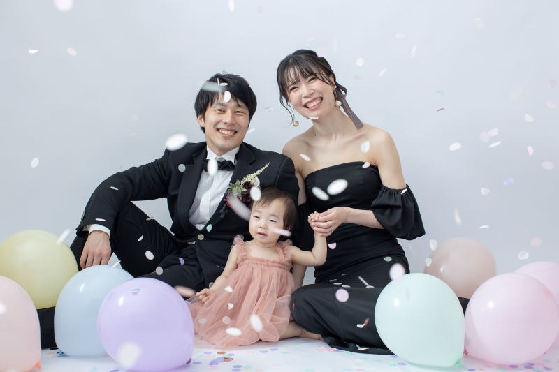 コンフェッティの中で