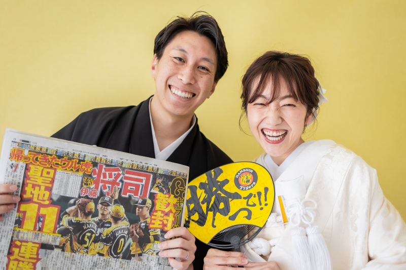 阪神ファンのお二人♪