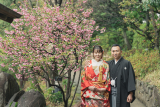 海外からのお客様の和装＆洋装フォト♪