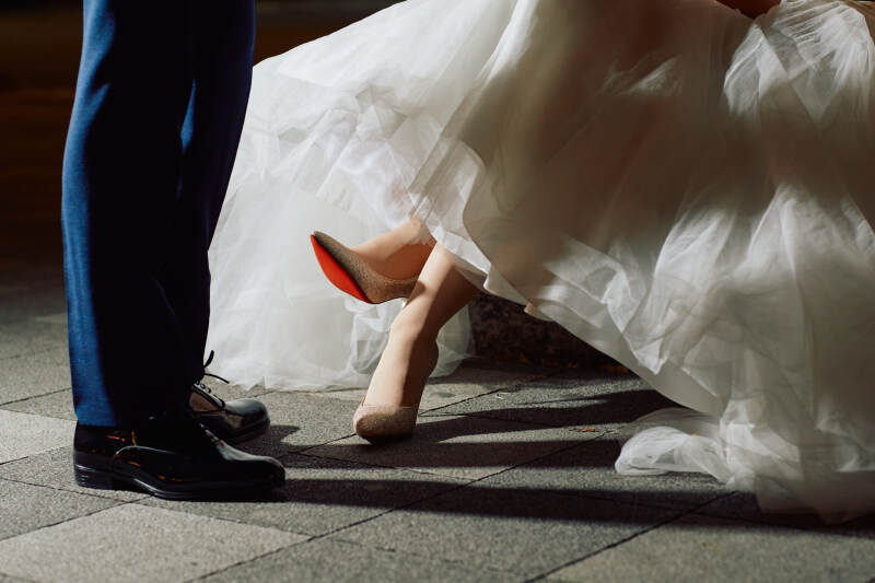 お洒落な足元ショット