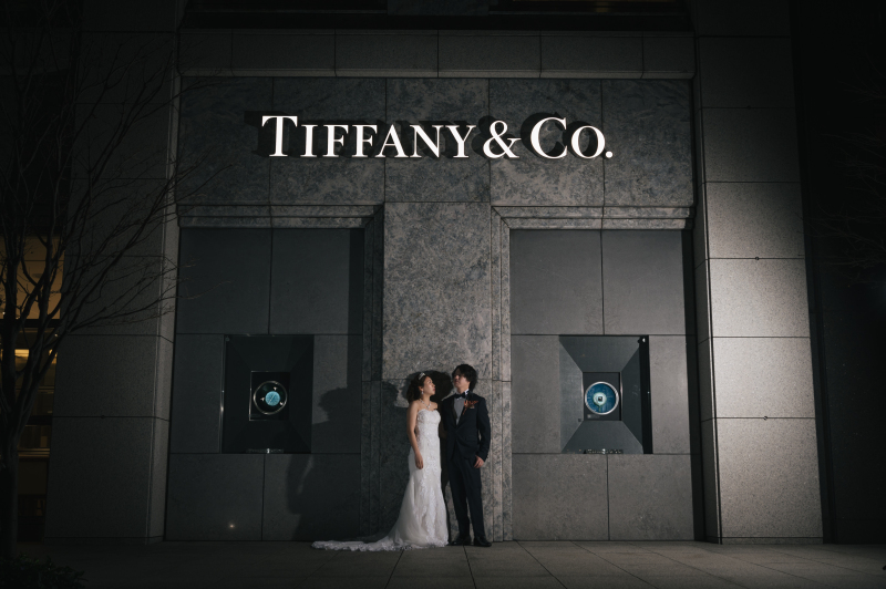 指輪を購入した思い出のティファニーで♡