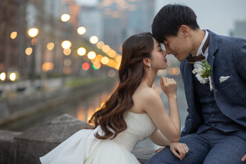 ウエディングドレスで…♡