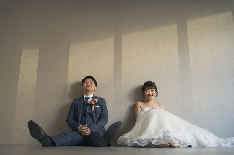 スタジオで撮影スタート♪