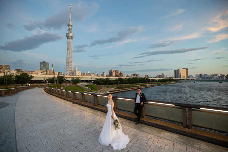 青空とスカイツリー