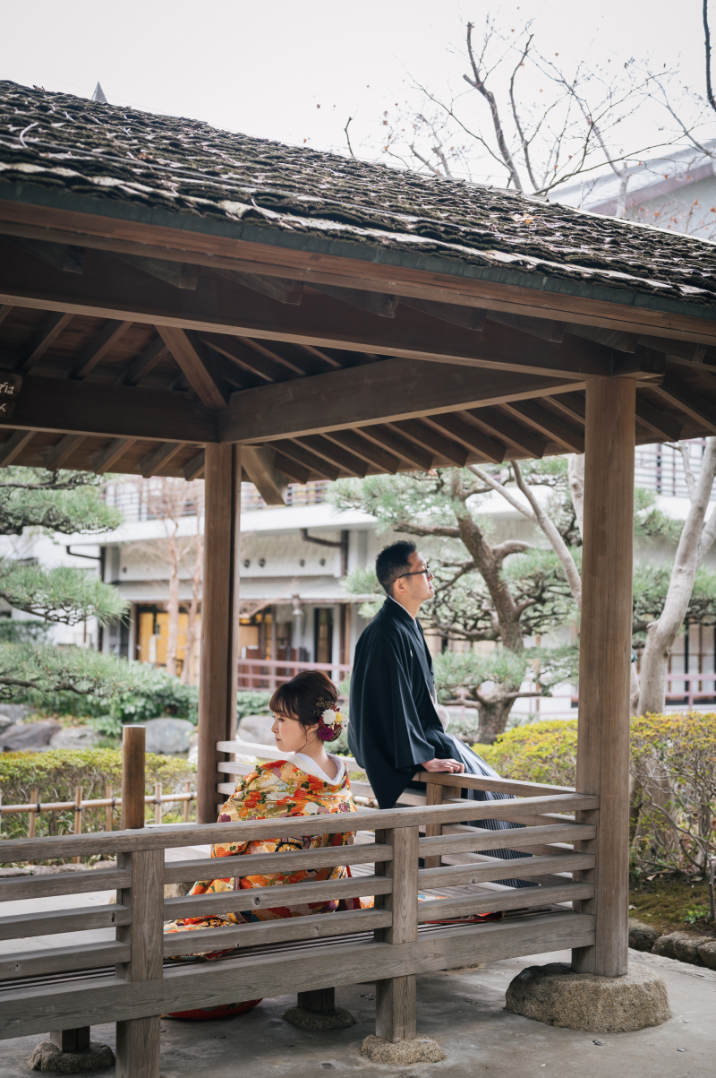 和装ならではのロケーション