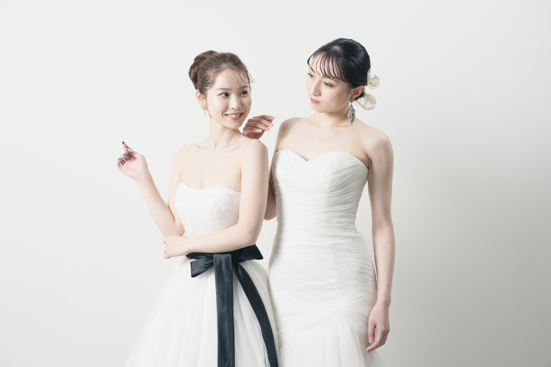 ドレスのメンテナンスや新作入荷も随時行っております