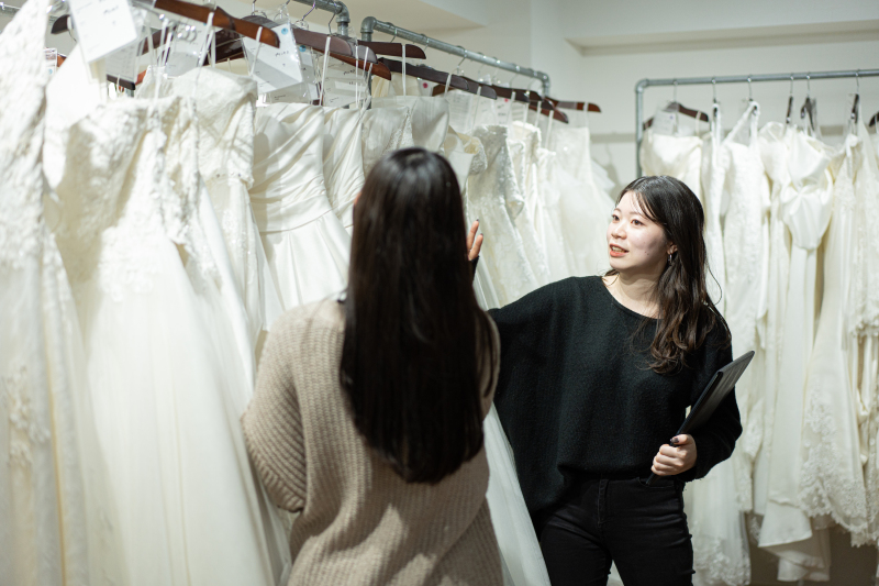 Sereno by Studio Blue_衣装の試着ができる