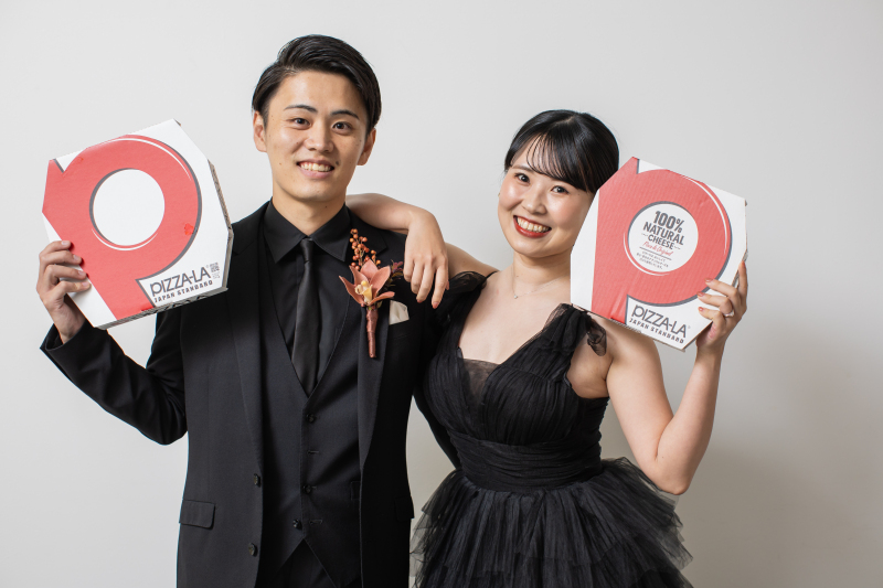 お好きなアイテムをお持込みでお二人らしく楽しんで♪