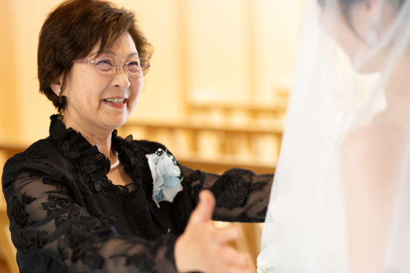 ご家族にご参加いただいてのチャペル撮影も可能です！