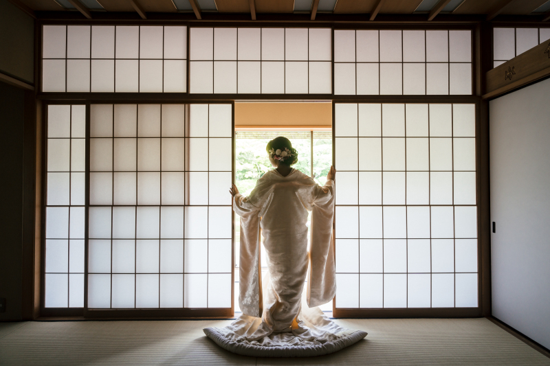 STUDIO BLUE TOKYO_庭園で撮影できる
