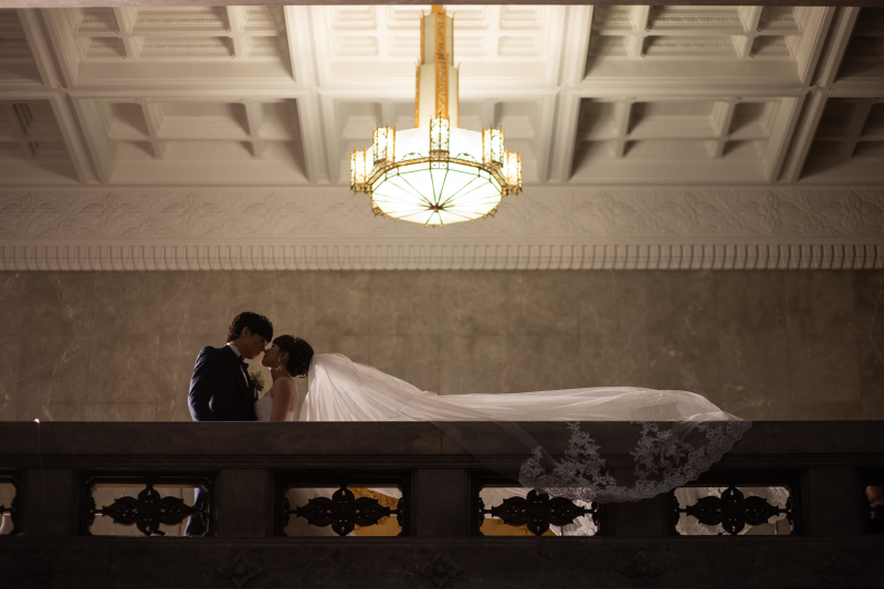 【美肌痩身補正(全データ)付！】東京国立博物館｜気品あふれる東京国立博物館でのウェディングフォト♪＜土日料金無料＞