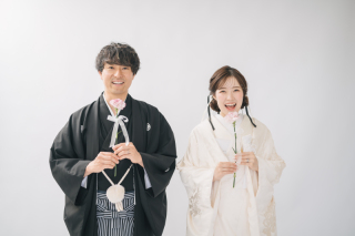 和×洋2着全衣裳無料！【2月・3月撮影｜平日限定】和装+洋装スタジオプラン 《ヘアメイク＆インナー全て込み♪》ペット可能◎