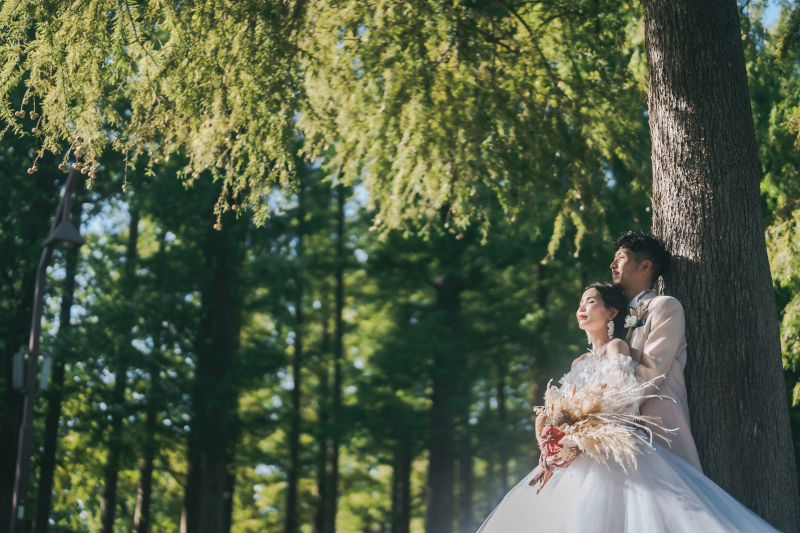 【4月〜6月撮影/平日限定！】水元公園＋スタジオ｜２着目ドレス無料｜全データ納品＆美肌・瘦身補正プレゼント♪＜雨天保証付＞　