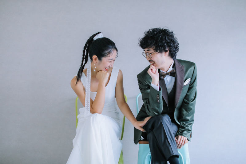 【60日前】東京駅&丸の内・日本橋｜スタジオ撮影＆２着目ドレス無料｜美肌・痩身補正全データレタッチ付き《土日追加料金無料》