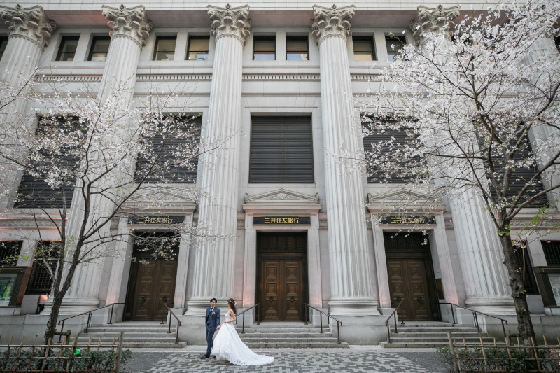 【Photorait限定】日本橋周遊+スタジオ撮影｜２着目ドレス無料｜美肌痩身補正《土日追加料金無料》雨天保証付