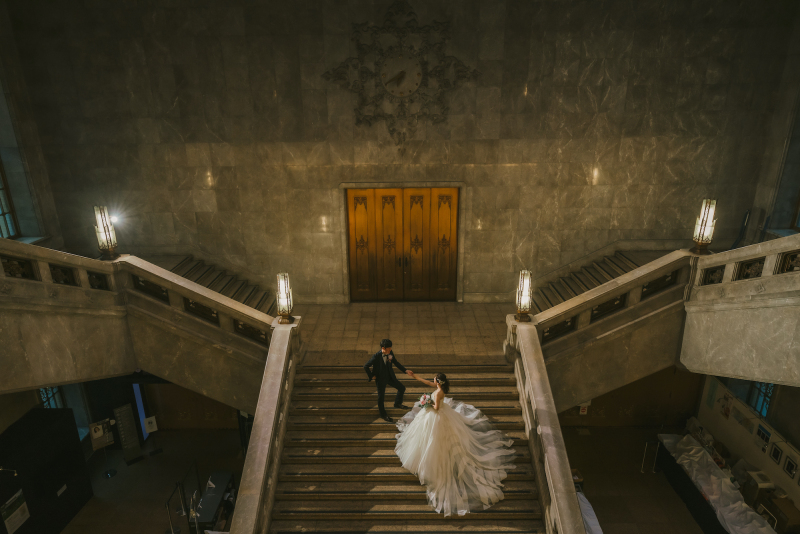 【美肌痩身補正(全データ)付！】東京国立博物館｜気品あふれる東京国立博物館でのウェディングフォト♪＜土日料金無料＞