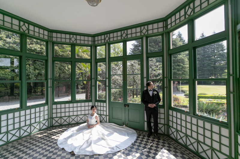 【美肌痩身補正(全データ)付！】旧古河邸｜土日追加料金無料｜大正ロマンあふれる洋館でクラシカルな撮影♪