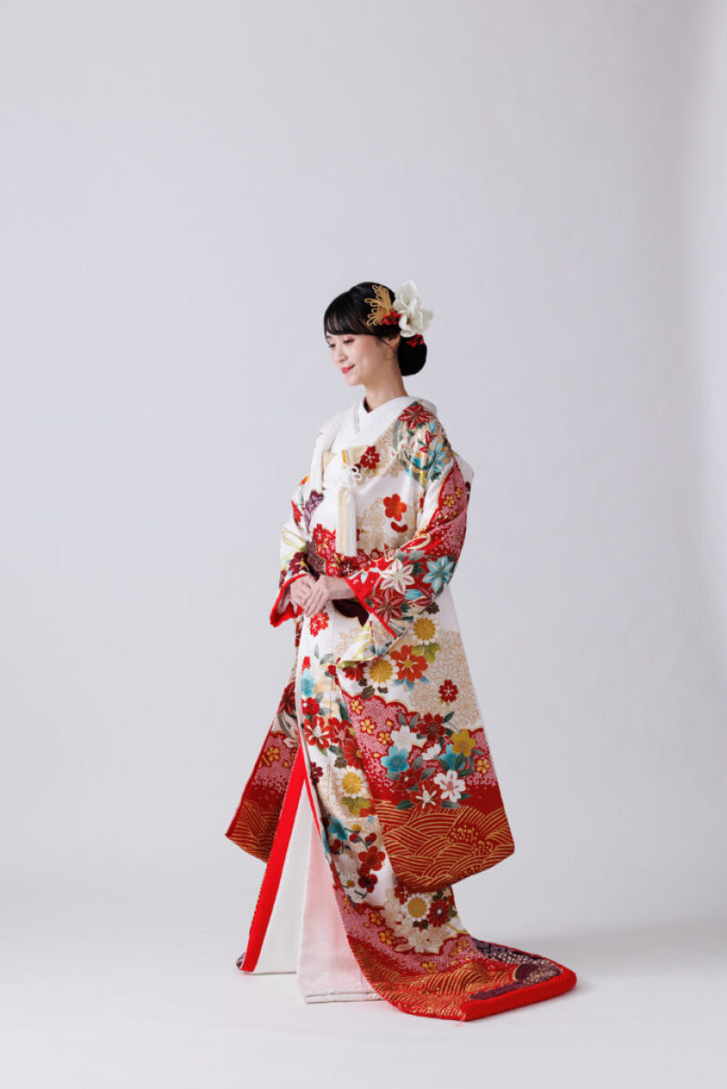 くす玉（京友禅金彩）