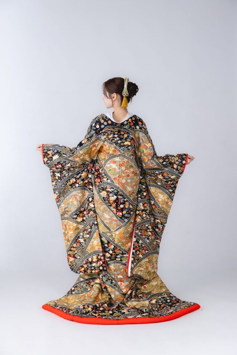 総手刺繍青海宝尽くし