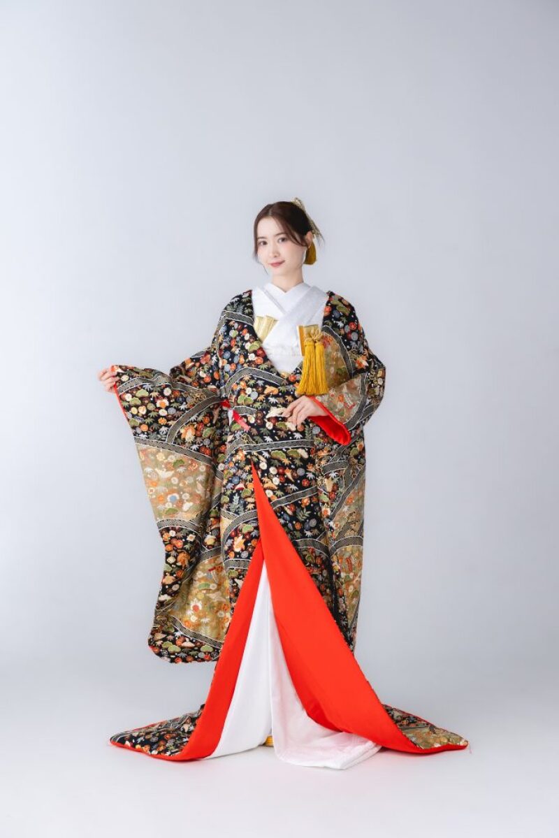 総手刺繍青海宝尽くし